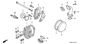 C90 Крышка головки цилиндров