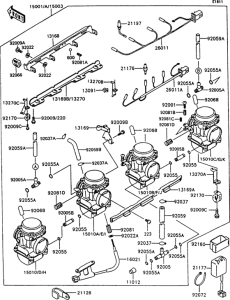 Z550 Carburetor(1 / 2)