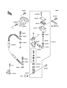  Задний торм цилиндр