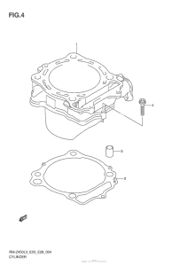 RM-Z450 Цилиндры