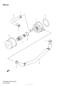 VZR1800Z Масляный картер