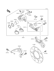  Задний тормоз