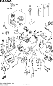 GSX1300R (ABS) Wiring Harness (Gsx1300Ral5 E33)