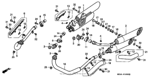 VF750C Глушитель