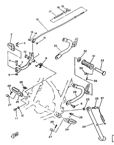 DT125 Caballetes-estriberas