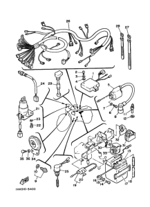 RZ50 Электрические детали