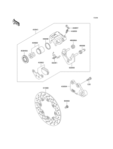  Задний тормоз