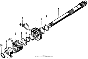 SL70 Кик стартер