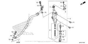  Задний тормозной цилиндр
