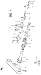 LS650 Траверса нижняя