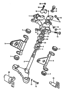 GS550 Траверса нижняя