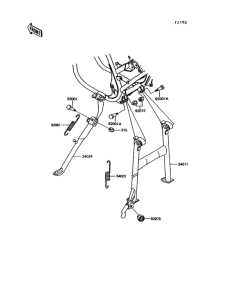 EX305 Подножка