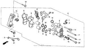 GB500 Передний суппорт