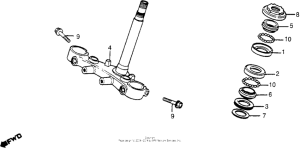 CB650 Траверса нижняя