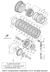 XV17PCWC-F Сцепление