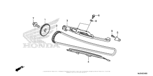 NC700J (DCT) Cam Chain + Tensioner