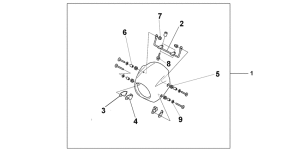 VT750DC Bikini cowl *nh1*