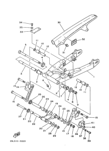 RZ250R ﾘﾔｱｰﾑ