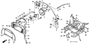 CN250 Радиатор