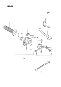 TS185 Left handle switch