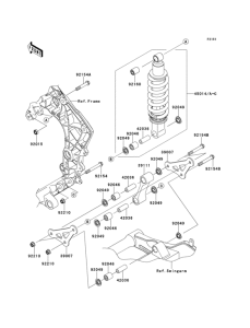 ZR1000 Подвеска  /  амортизатор