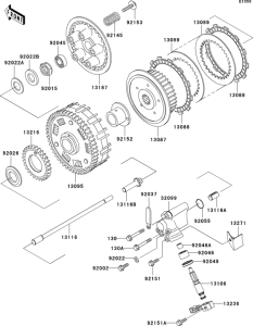 EJ800 Сцепление