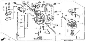 CR250R Carburetor ('04-'07)
