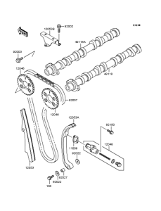 ZX1100 Распредвал