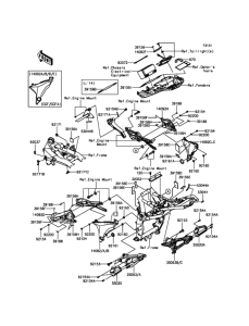 ZR800 Рама ,крепежные детали