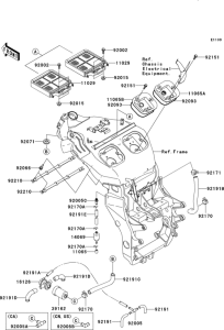 ZX1200 Воздушный фильтр