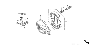  Задний тормоз