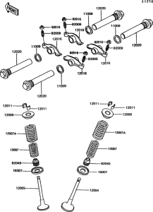 EX305 Клапана