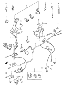 AN125 Жгут проводов