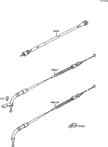 VN1500 Тросы управления