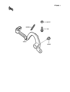  Педаль тормоза