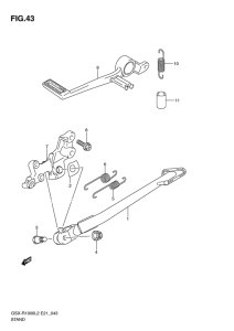 GSX-R1000 Stand comp