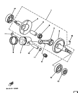FS1 Коленчатый вал и Поршень