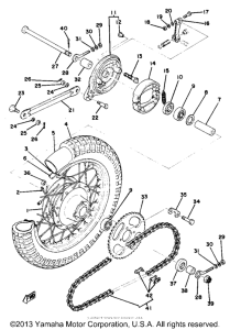 GTMXD Переднее колесо