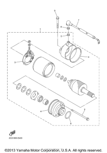 FZ6RYCL Стартер