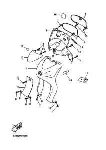 YH50 Щиток облицовочный