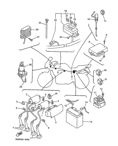 FZS600 Электрика 1