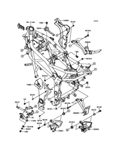 BR250 フレームフィッティング