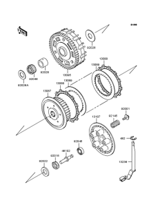 VN800 Сцепление