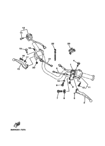 SR125 Interruptor  manillar&palanc
