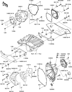 ZR1000 Engine cover(s)(1 / 2)
