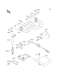 ZX1100 Система зажигания