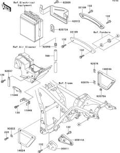 EL250 Короб для АКБ