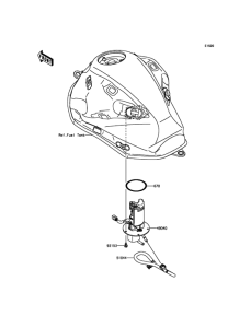ZR800 Топливный насос