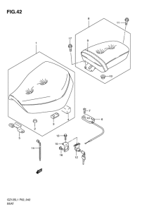 GZ125 Пружина