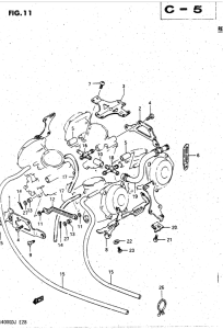 GV1400 Карбюратор fittings